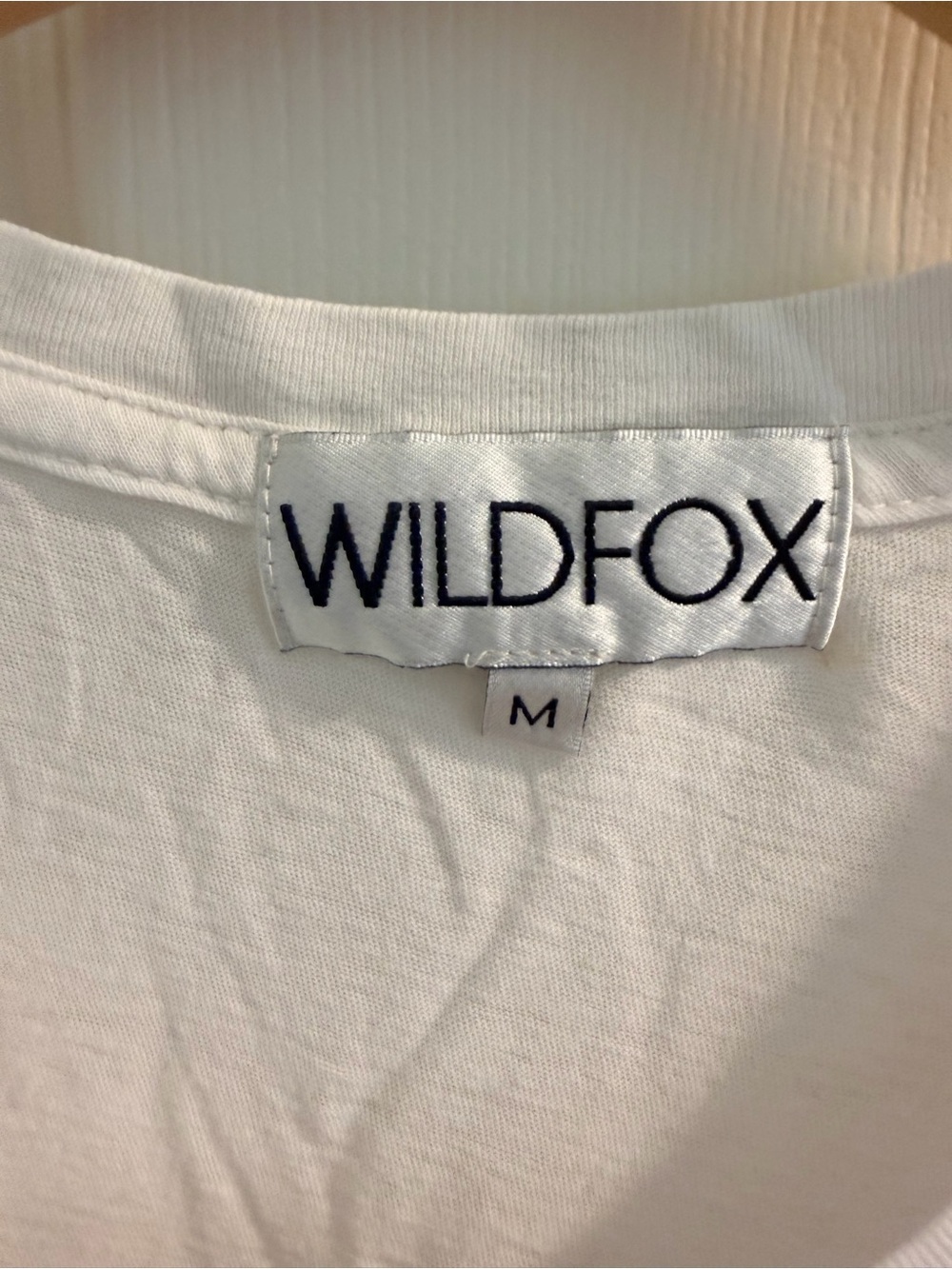 Wildfox White Short-Sleeve Tee with Red Heart Graphic - Picture 5 of 6